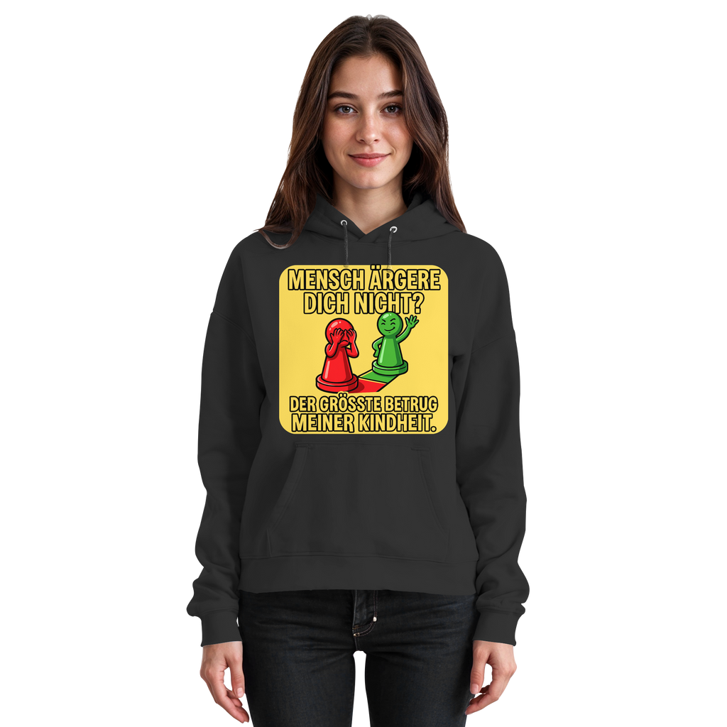 Mensch ärgere dich nicht? – Passiert. - Basic Unisex Hoodie