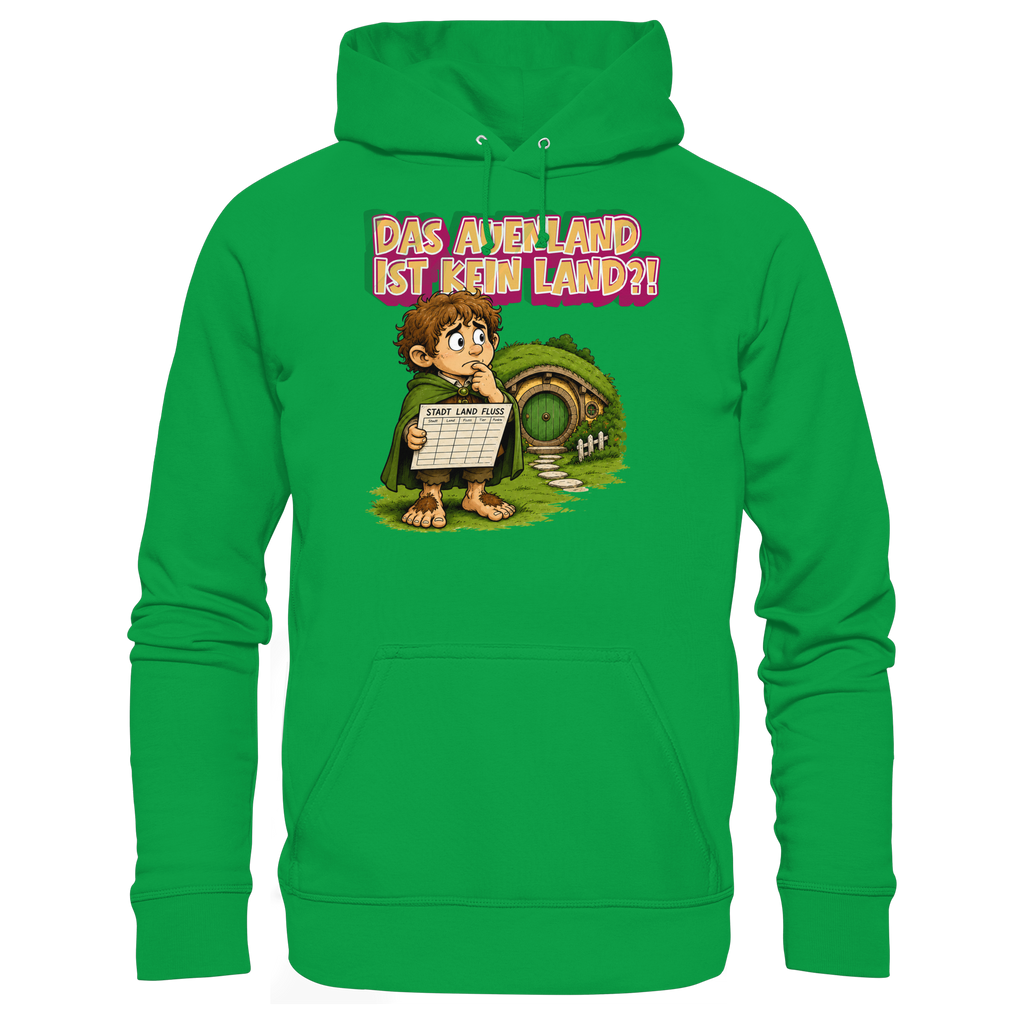 Das Auenland ist kein Land?! - Basic Unisex Hoodie