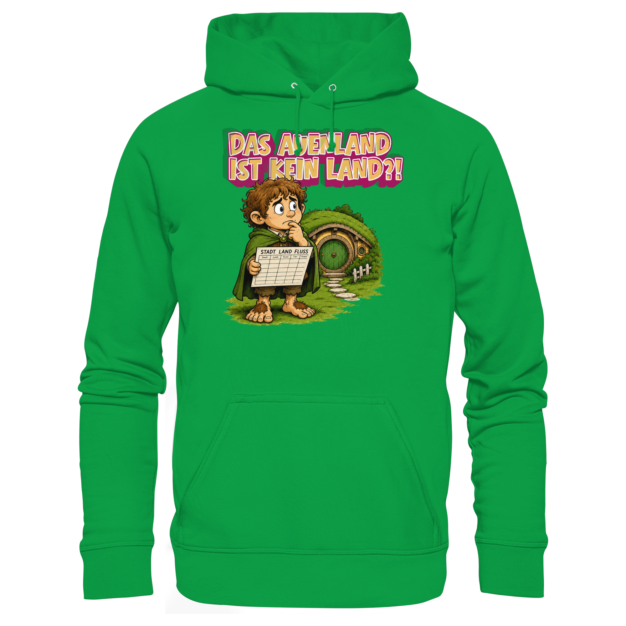 Das Auenland ist kein Land?! - Basic Unisex Hoodie