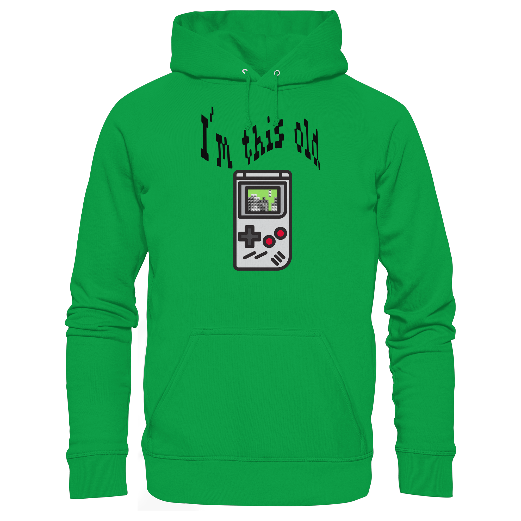 Retro Handheld - Basic Unisex Hoodie