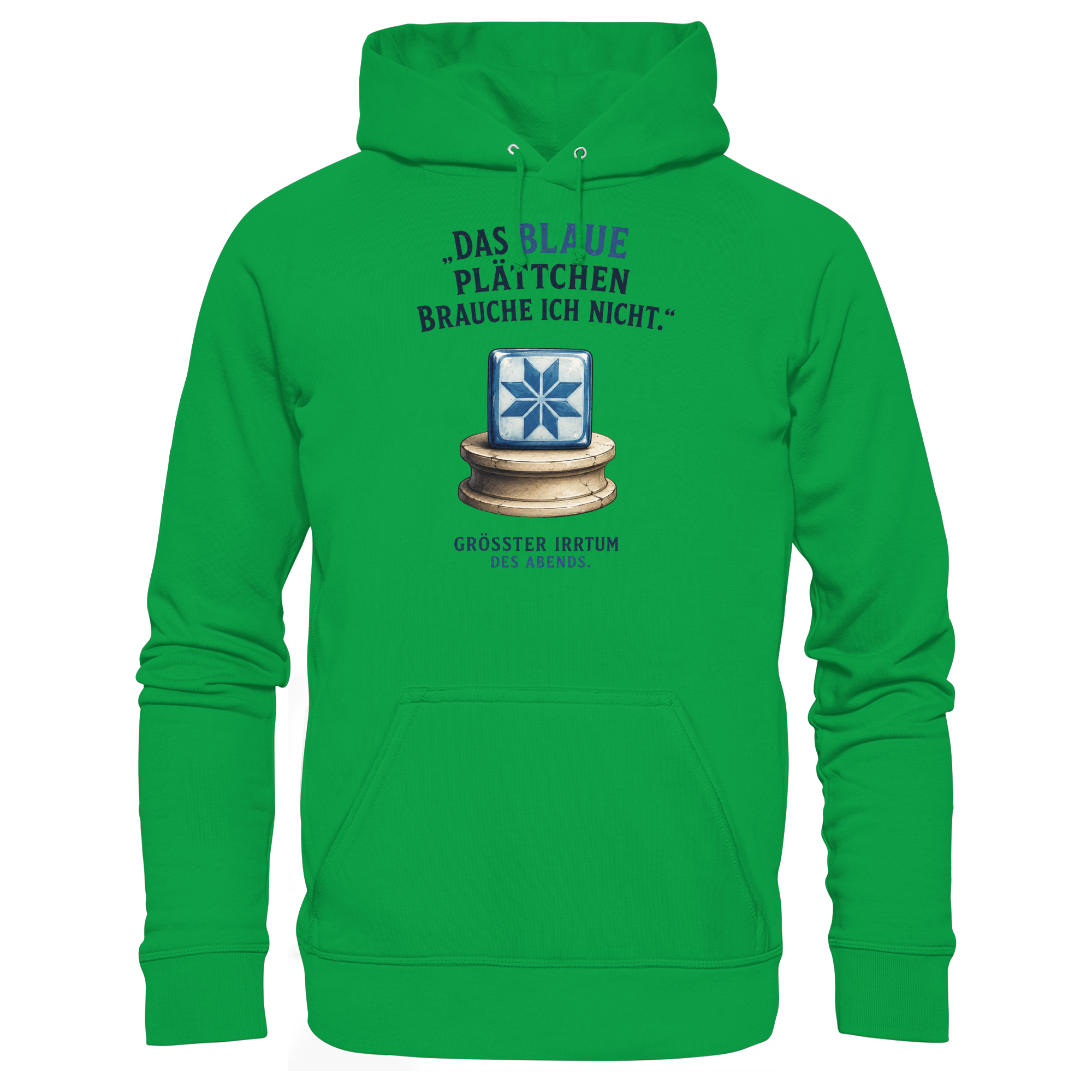 Das blaue Plättchen - Basic Unisex Hoodie