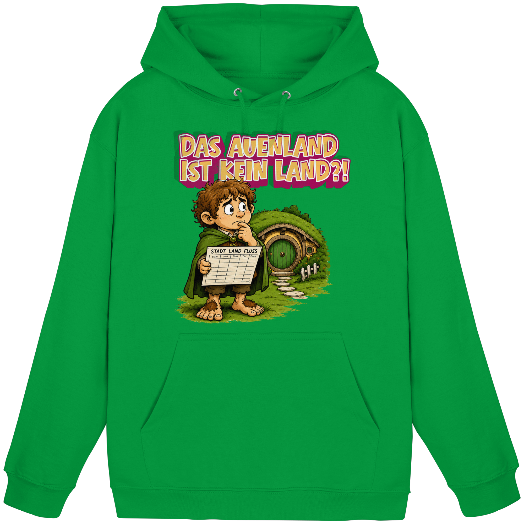 Das Auenland ist kein Land?! - Basic Unisex Hoodie