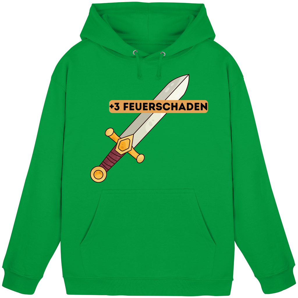 +3 Feuerschaden - Basic Unisex Hoodie