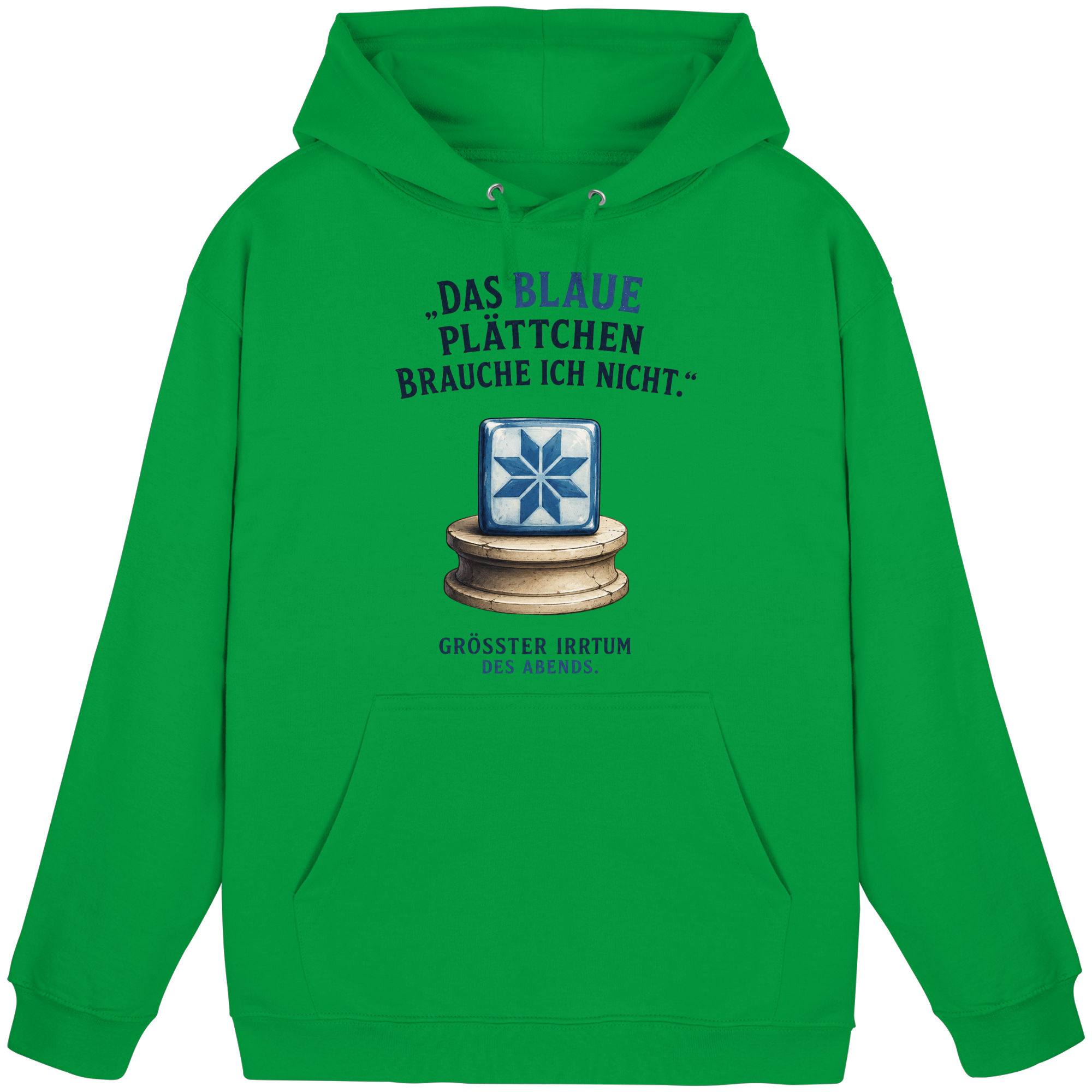 Das blaue Plättchen - Basic Unisex Hoodie