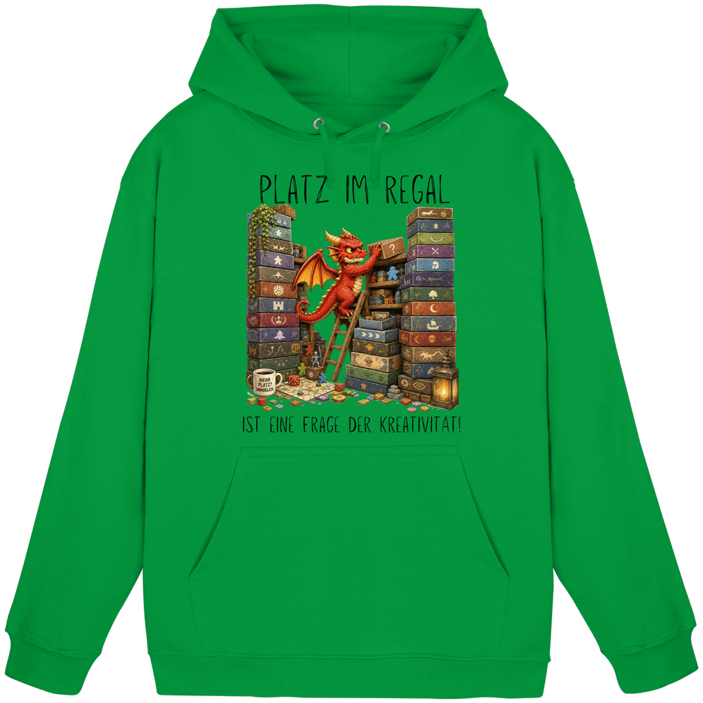 Platz im Regal ist eine Frage der Kreativität. - Basic Unisex Hoodie