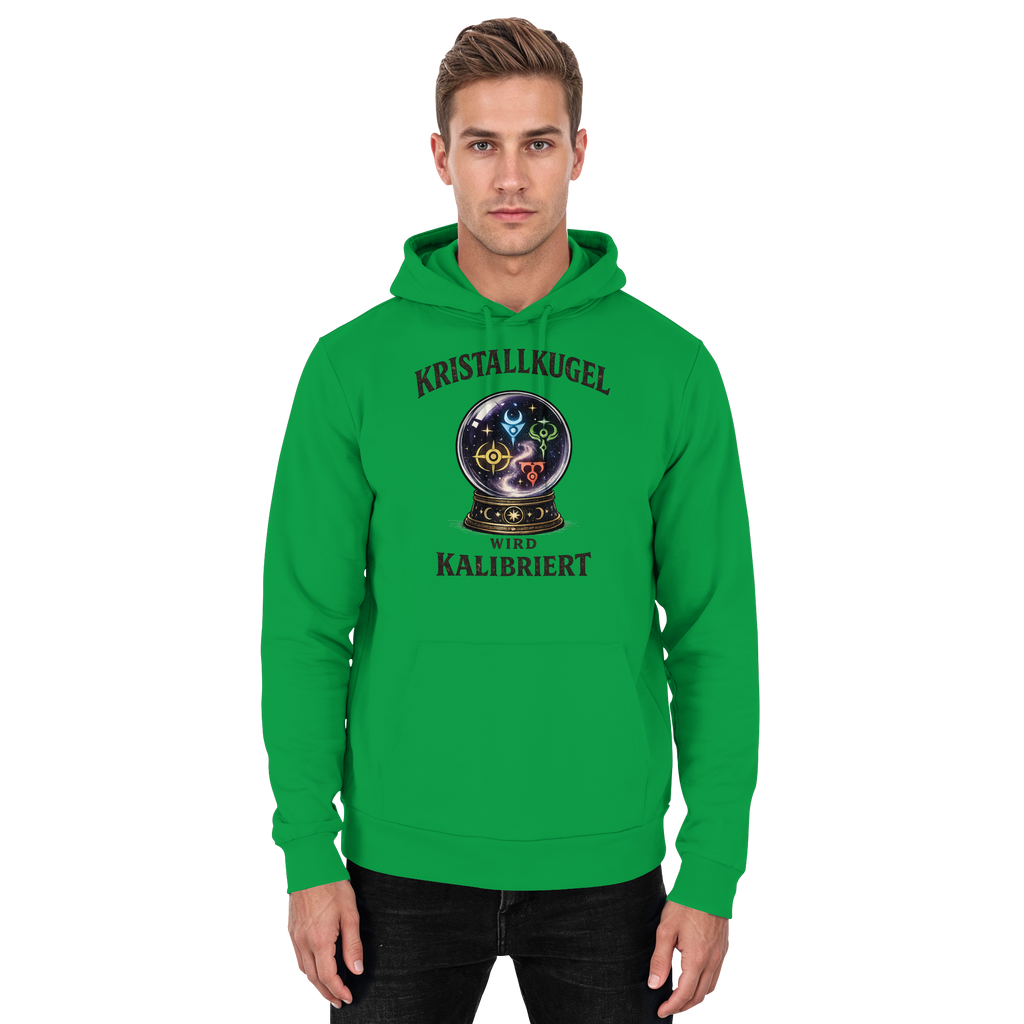 Kristallkugel wird kalibriert - Basic Unisex Hoodie
