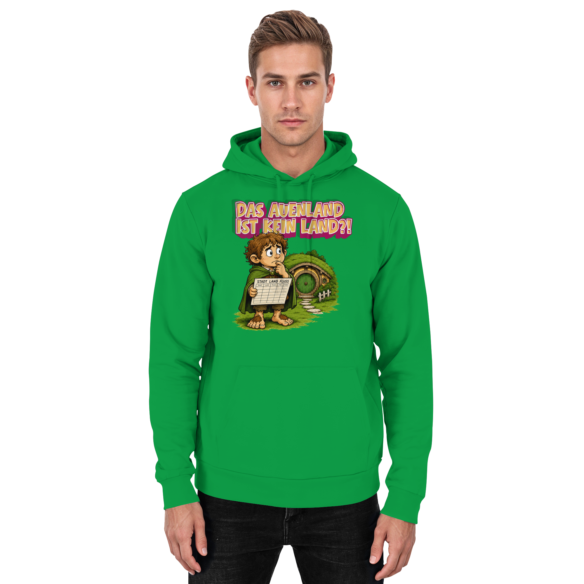Das Auenland ist kein Land?! - Basic Unisex Hoodie