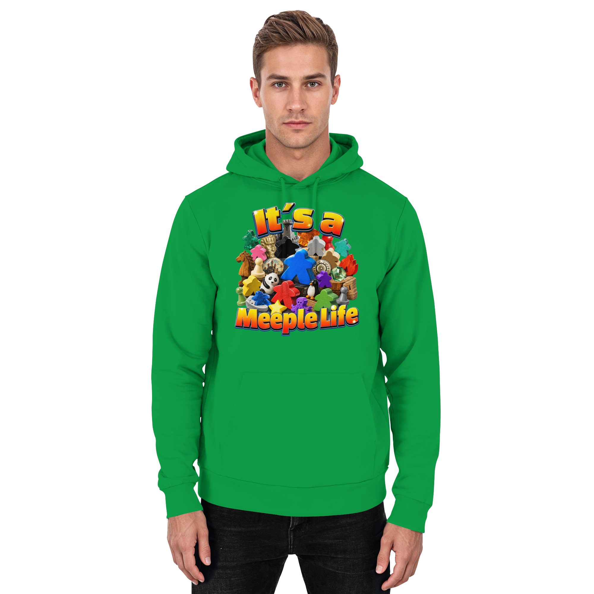 It's a Meeple Life - Basic Unisex Hoodie