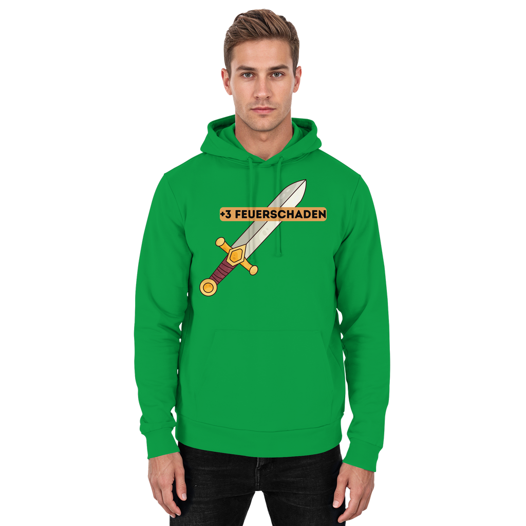 +3 Feuerschaden - Basic Unisex Hoodie