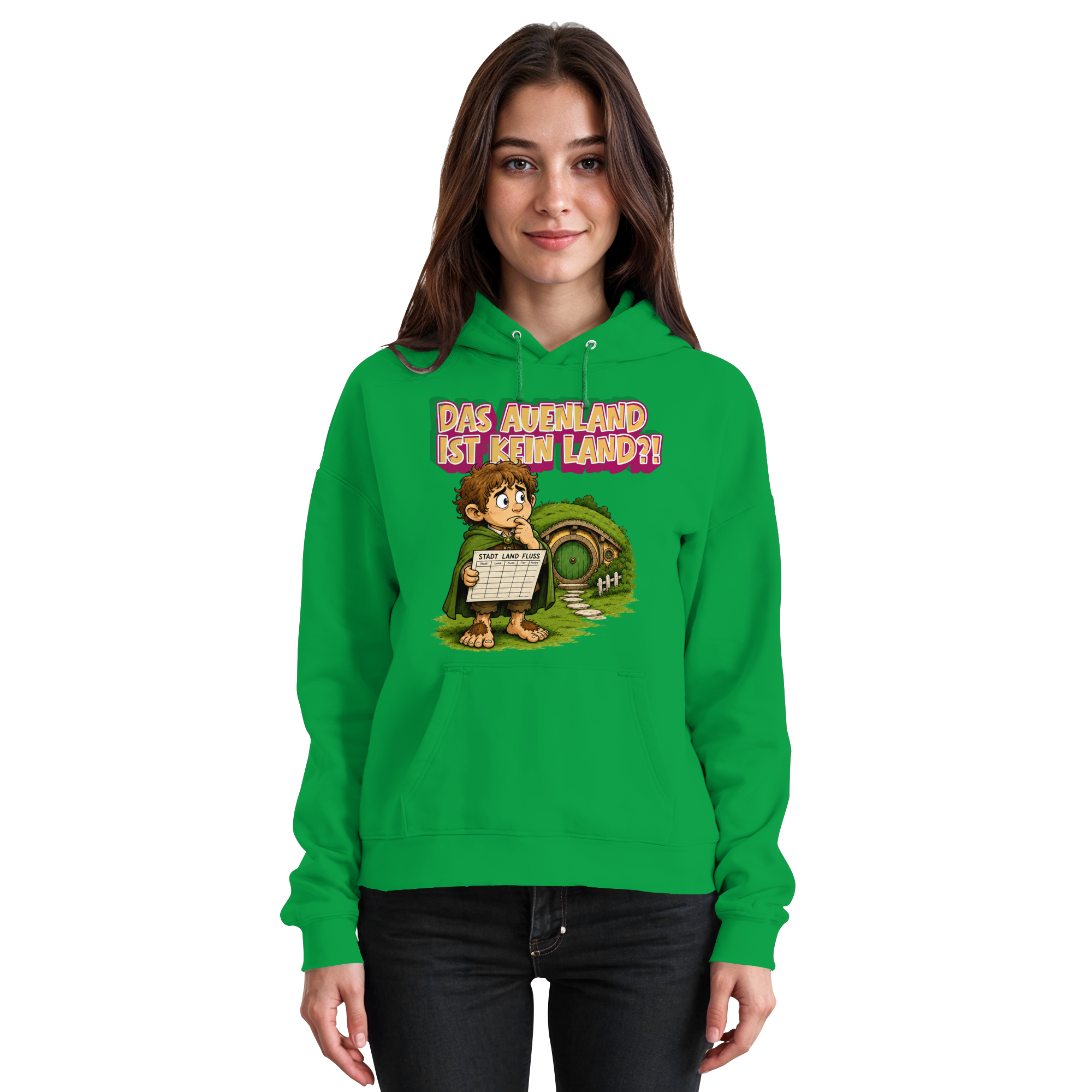 Das Auenland ist kein Land?! - Basic Unisex Hoodie