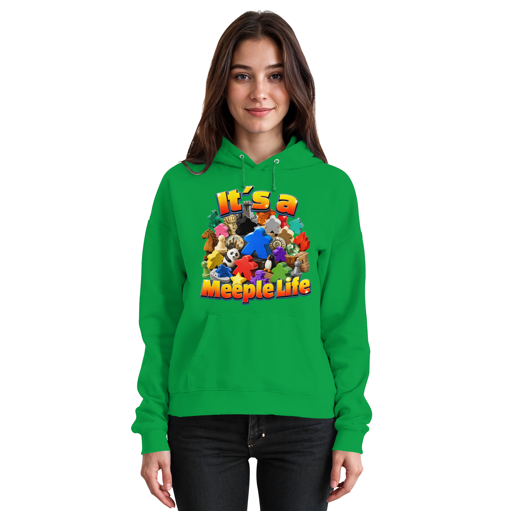 It's a Meeple Life - Basic Unisex Hoodie