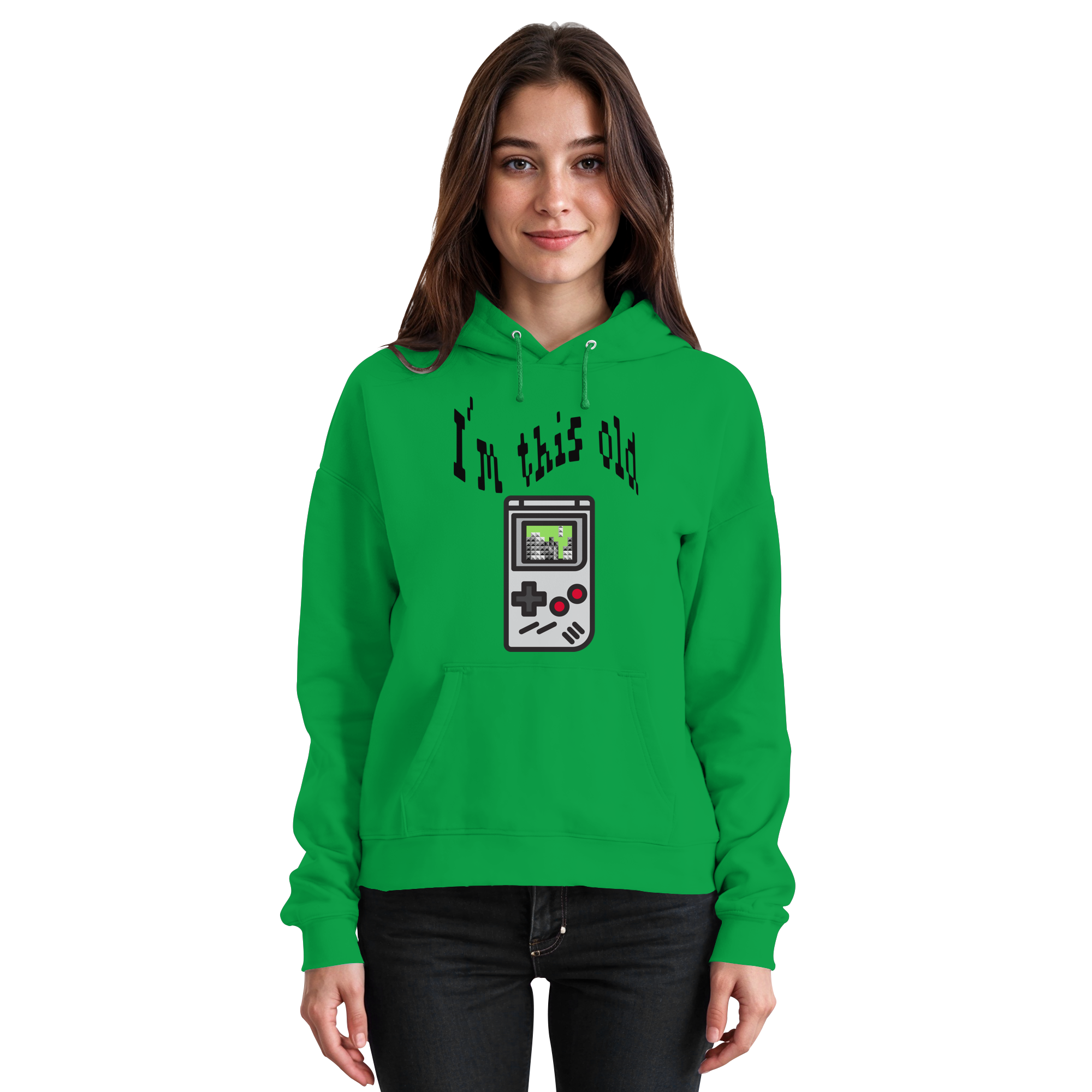 Retro Handheld - Basic Unisex Hoodie