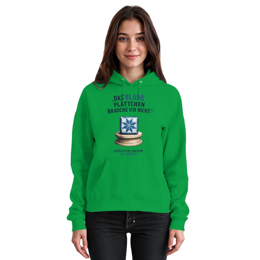 Das blaue Plättchen - Basic Unisex Hoodie