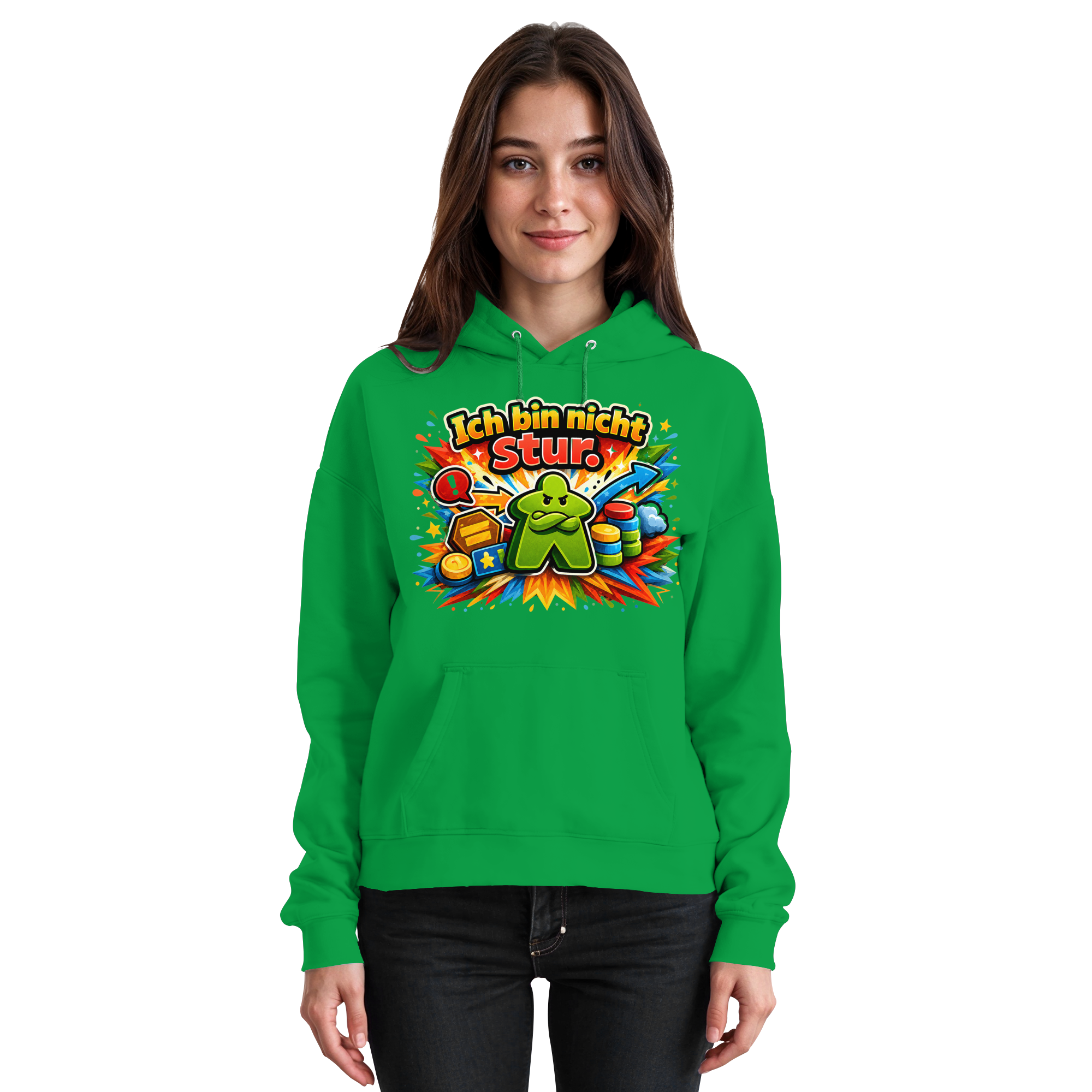 Ich bin nicht stur. - Basic Unisex Hoodie