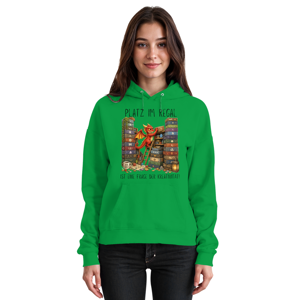 Platz im Regal ist eine Frage der Kreativität. - Basic Unisex Hoodie