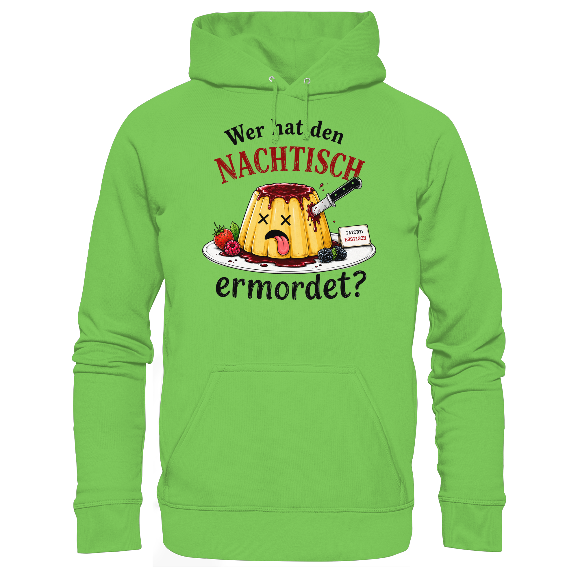 Wer hat den Nachtisch ermordet? - Basic Unisex Hoodie