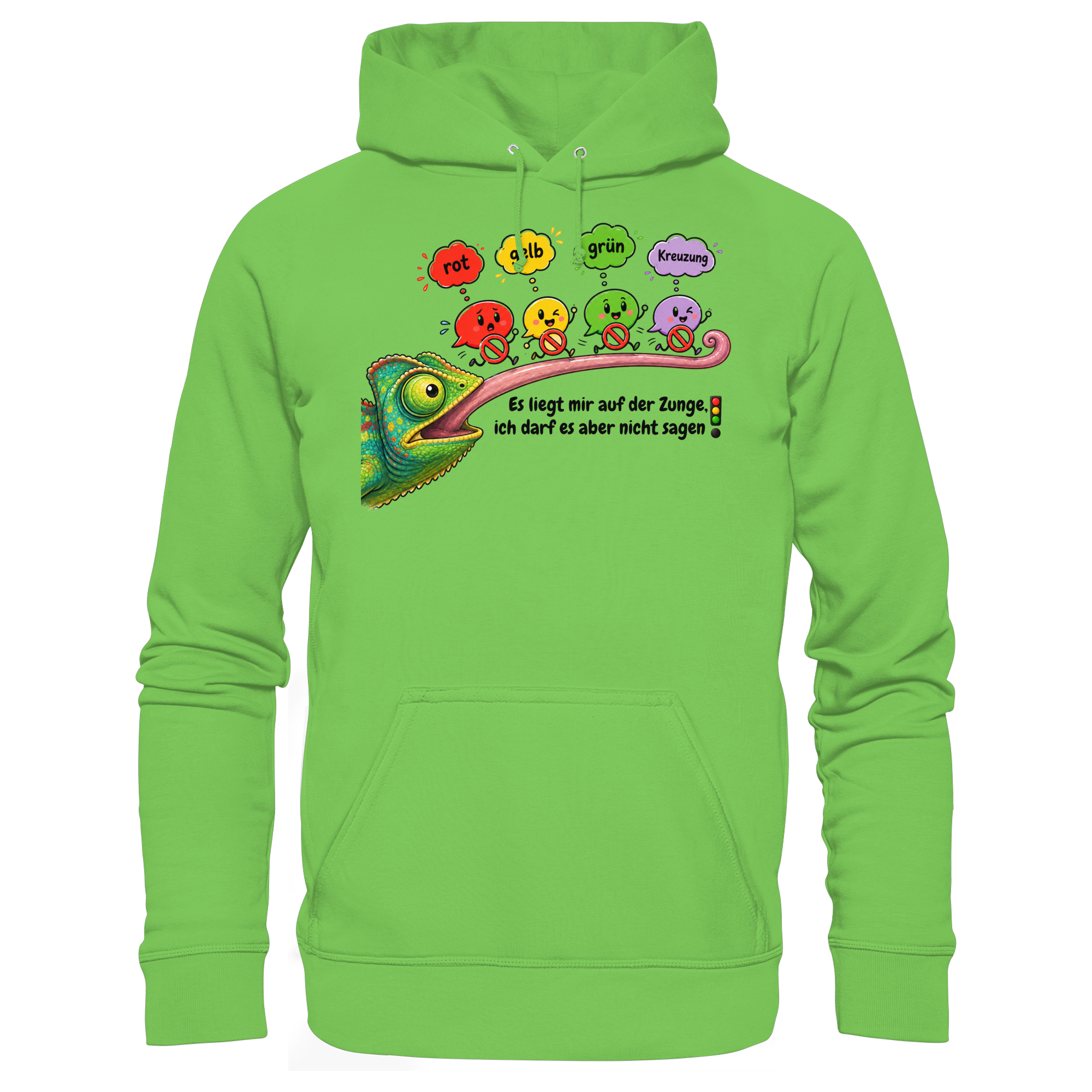 Wort-Chamäleon – Meister der Umschreibung - Basic Unisex Hoodie