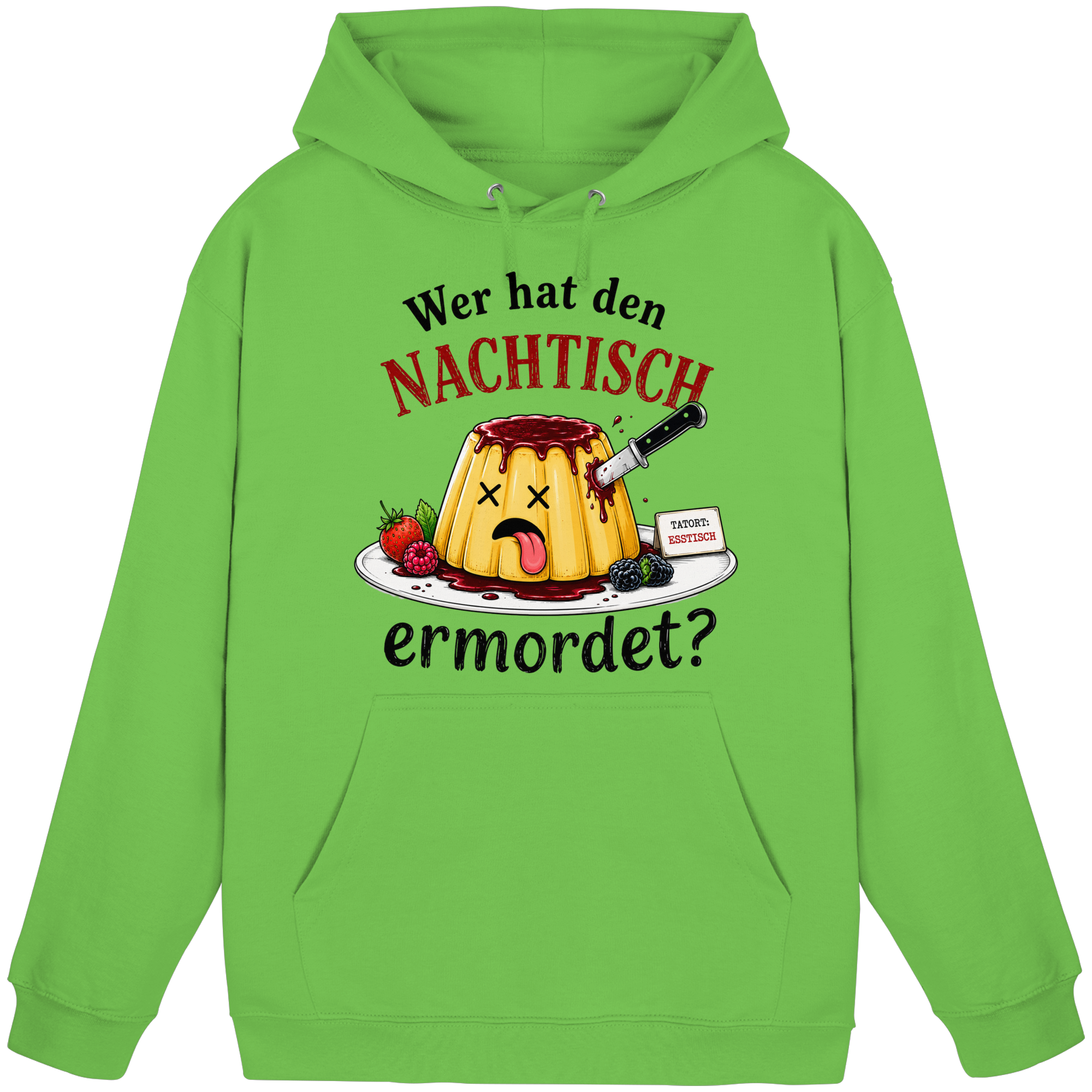 Wer hat den Nachtisch ermordet? - Basic Unisex Hoodie