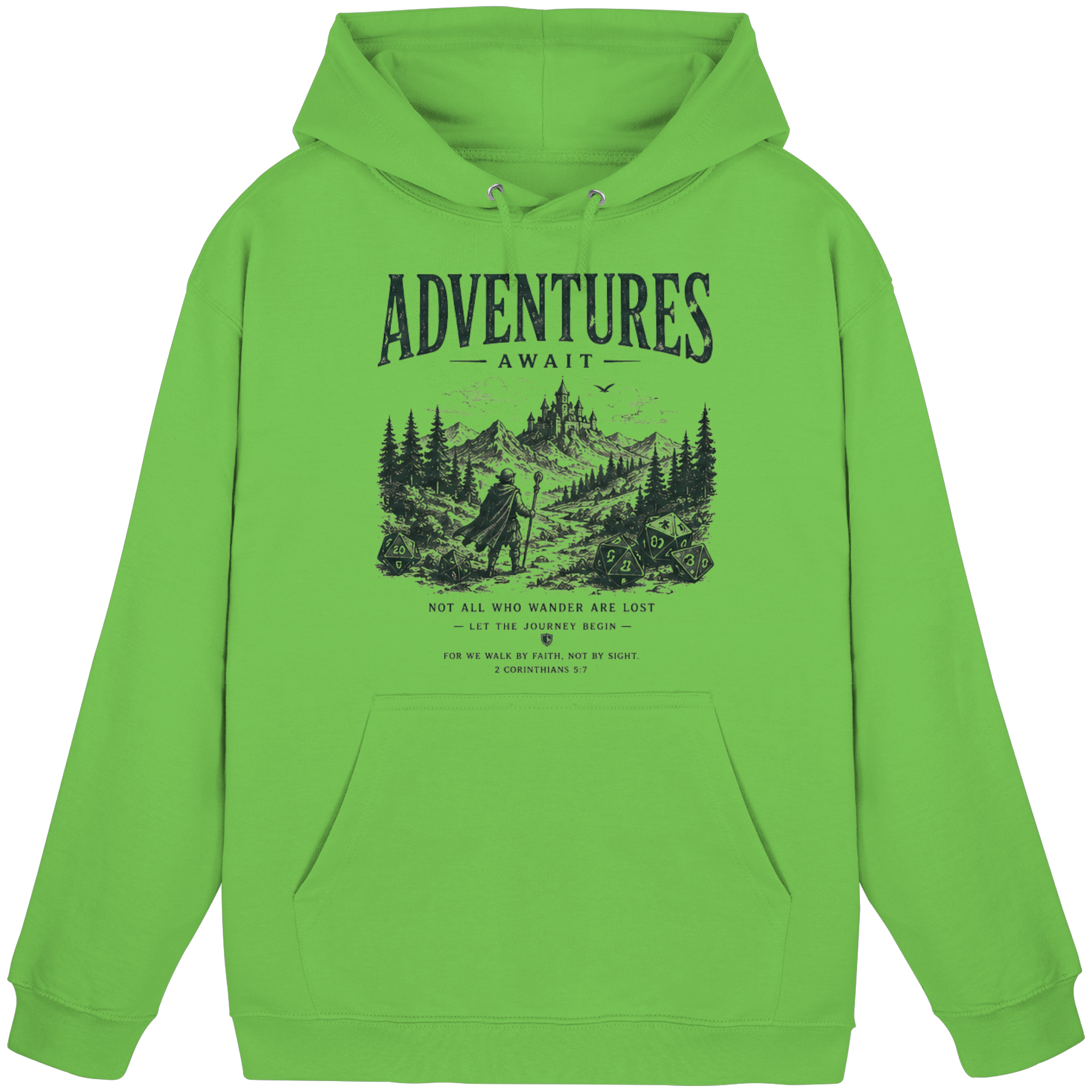 Adventures Await. - Basic Unisex Hoodie