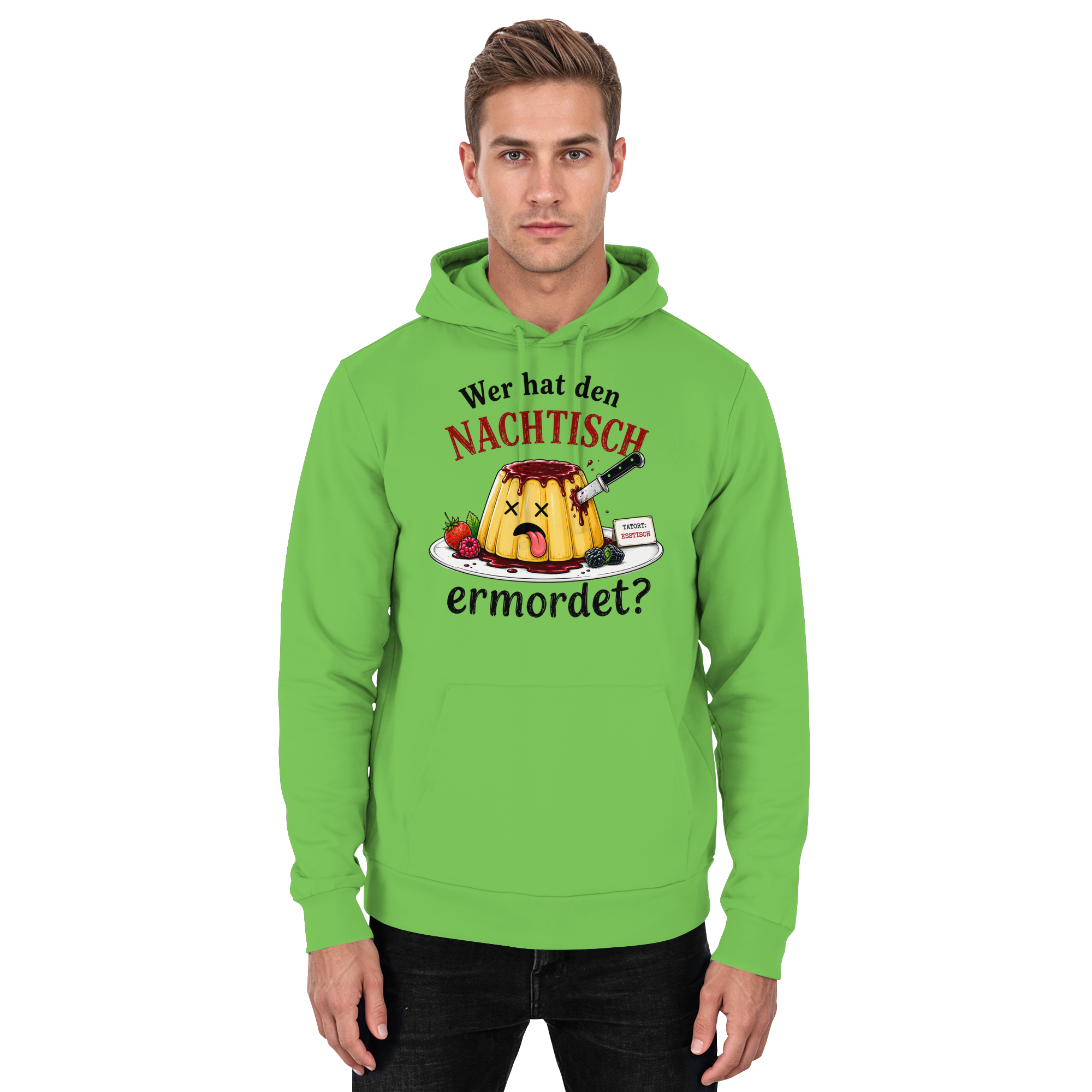 Wer hat den Nachtisch ermordet? - Basic Unisex Hoodie