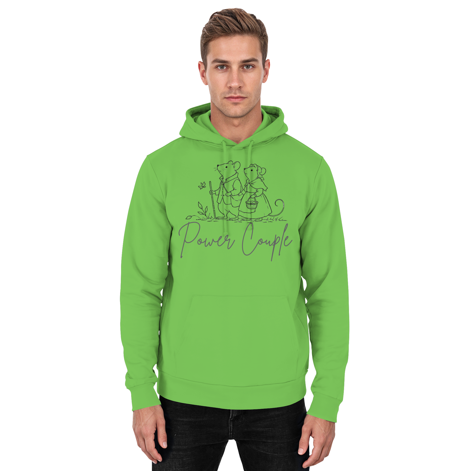 Power Couple - Basic Unisex Hoodie