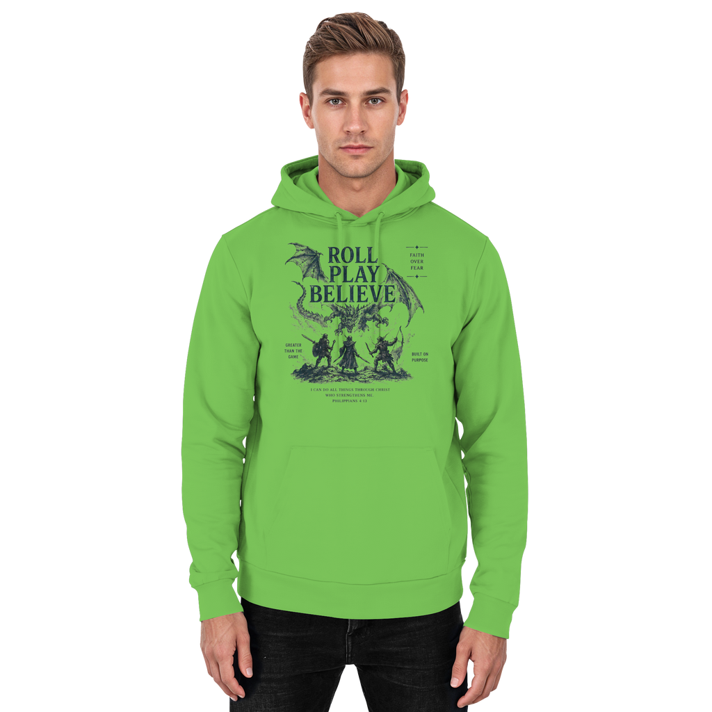 Roll. Play. Believe. - Basic Unisex Hoodie