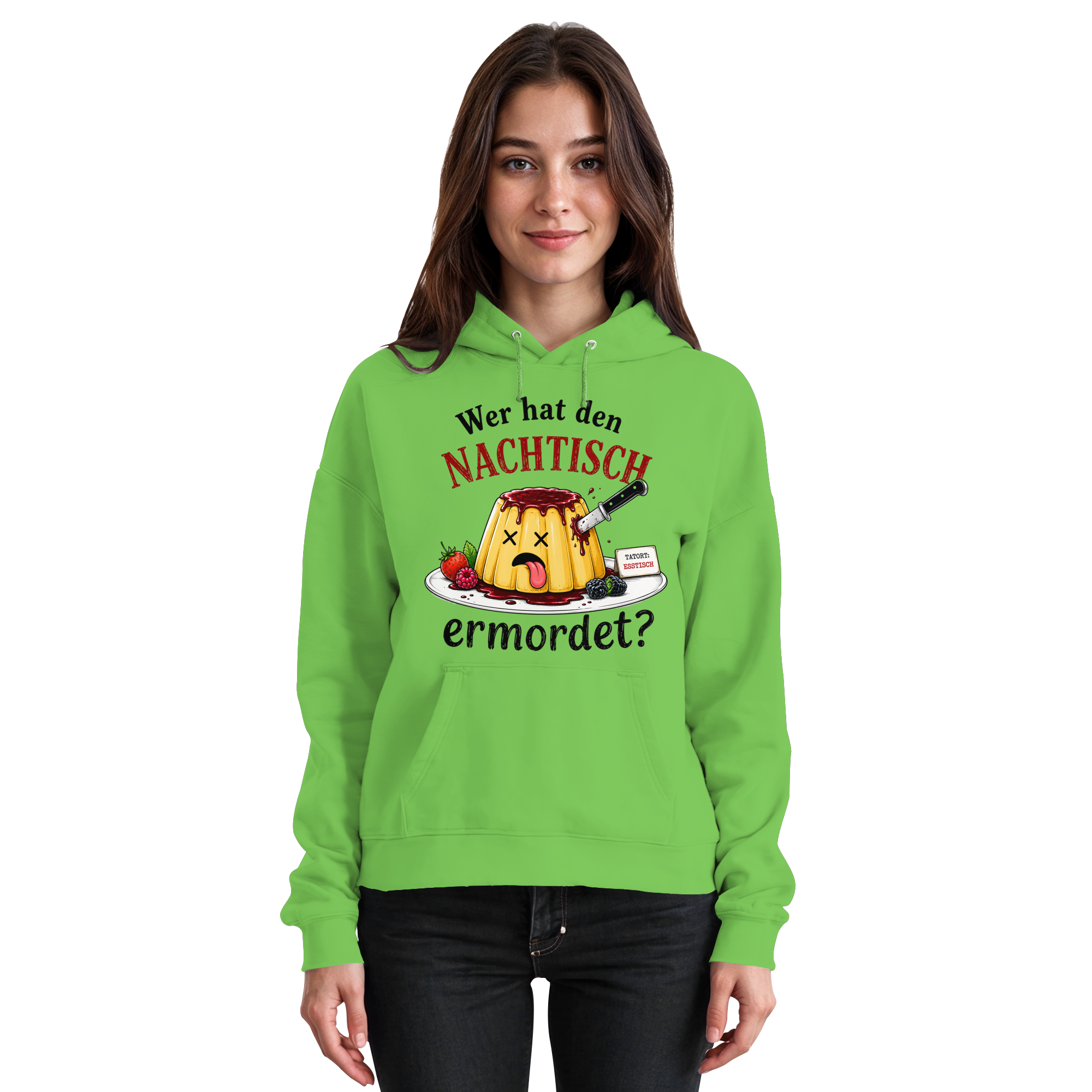 Wer hat den Nachtisch ermordet? - Basic Unisex Hoodie
