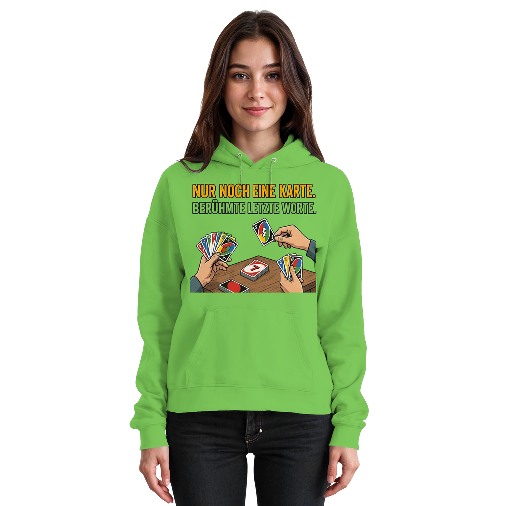 Nur noch eine Karte! - Basic Unisex Hoodie