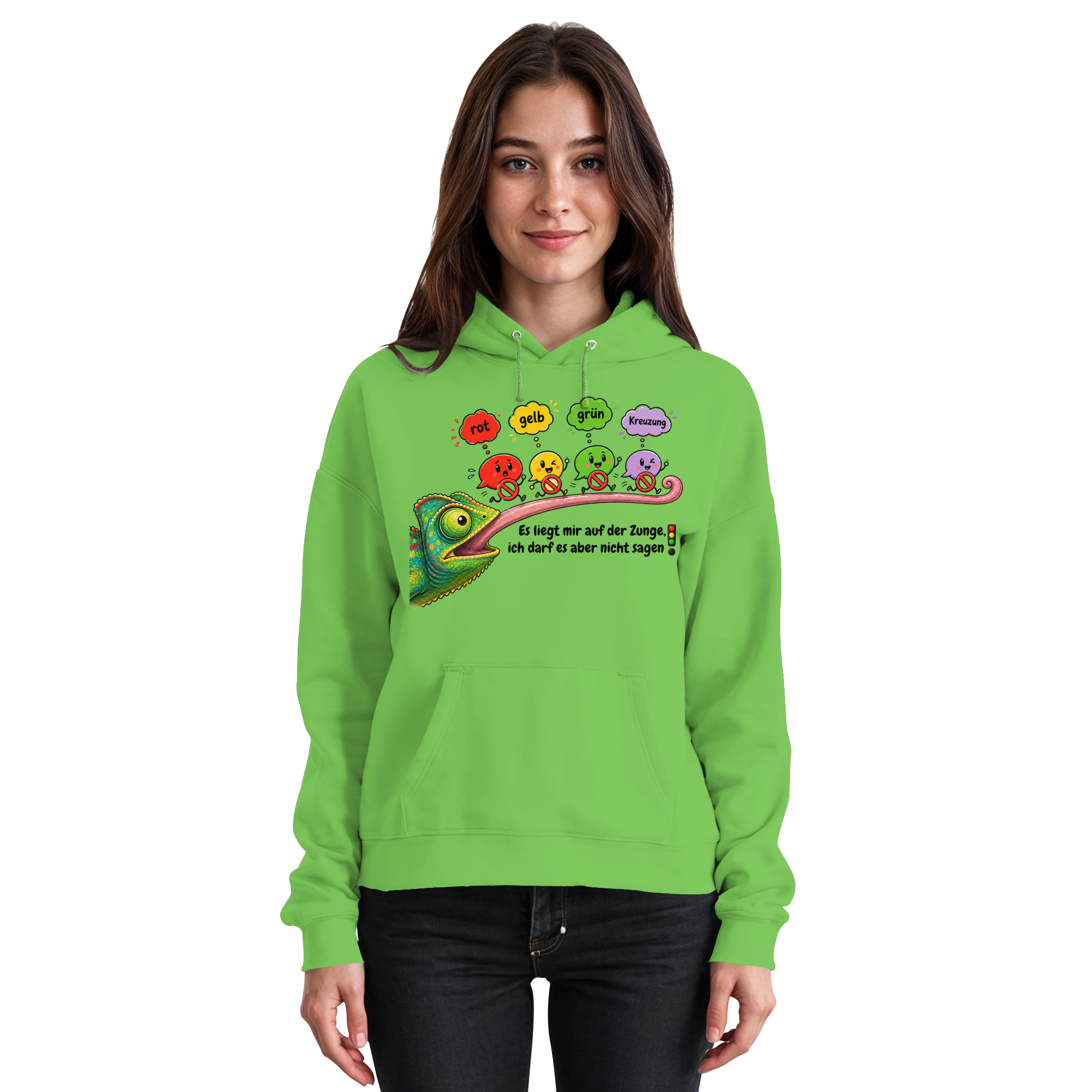 Wort-Chamäleon – Meister der Umschreibung - Basic Unisex Hoodie