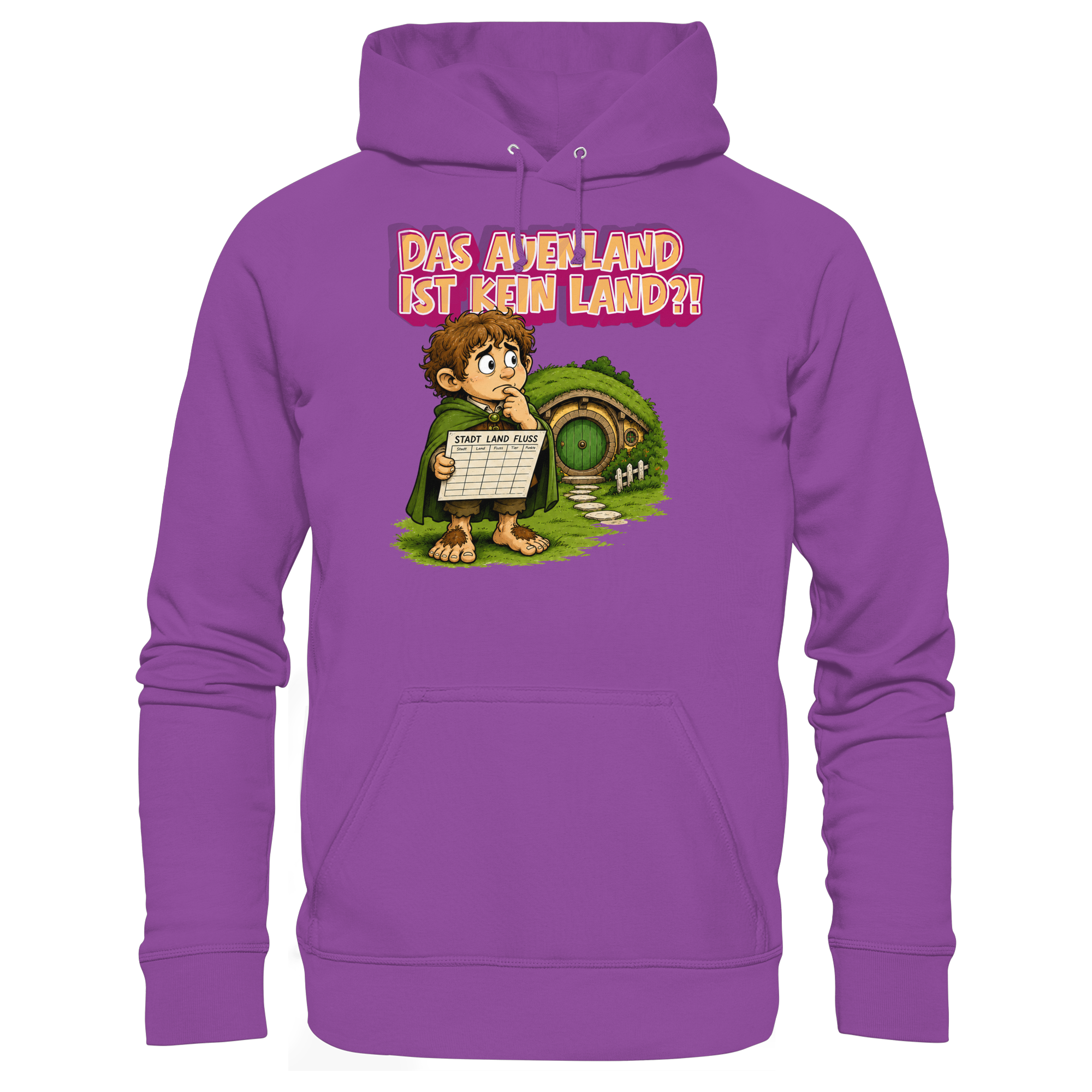Das Auenland ist kein Land?! - Basic Unisex Hoodie