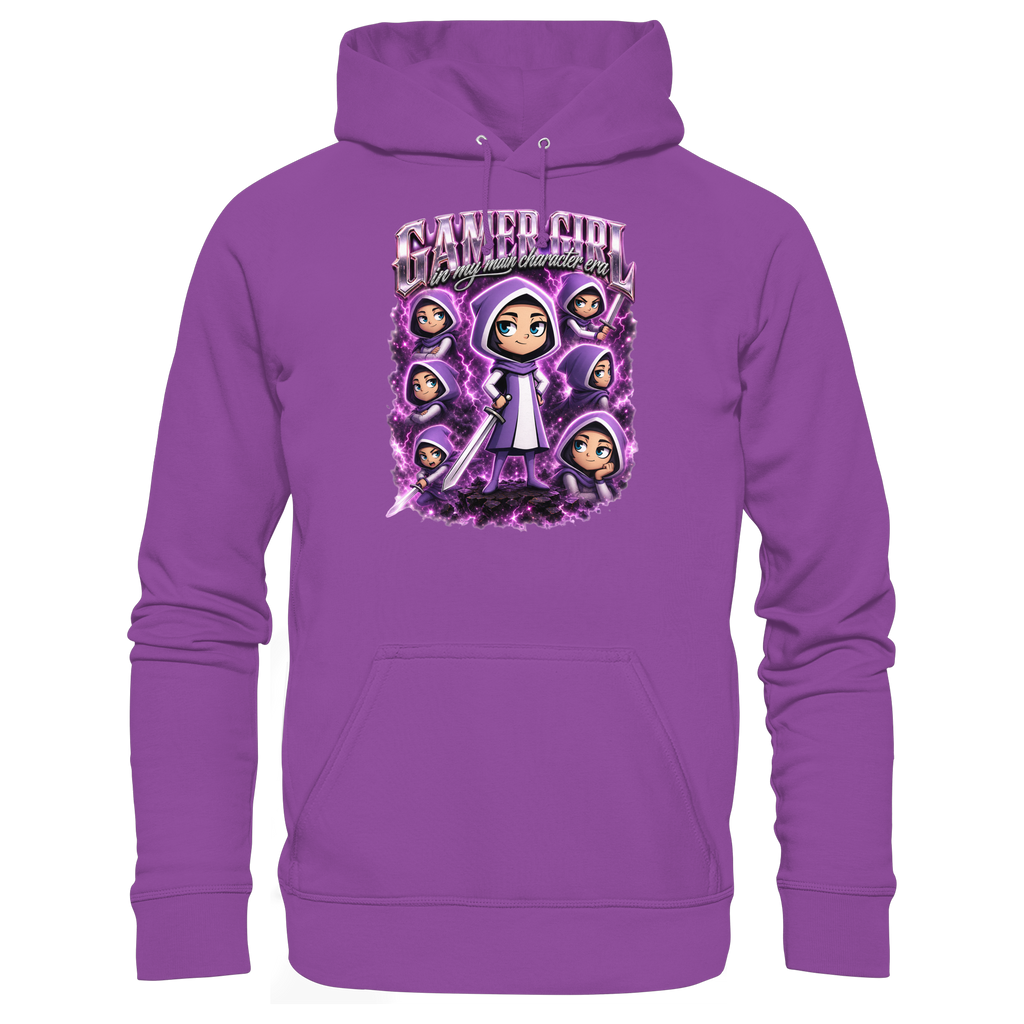 Gamer Girl in My Main Character Era - Basic Unisex Hoodie