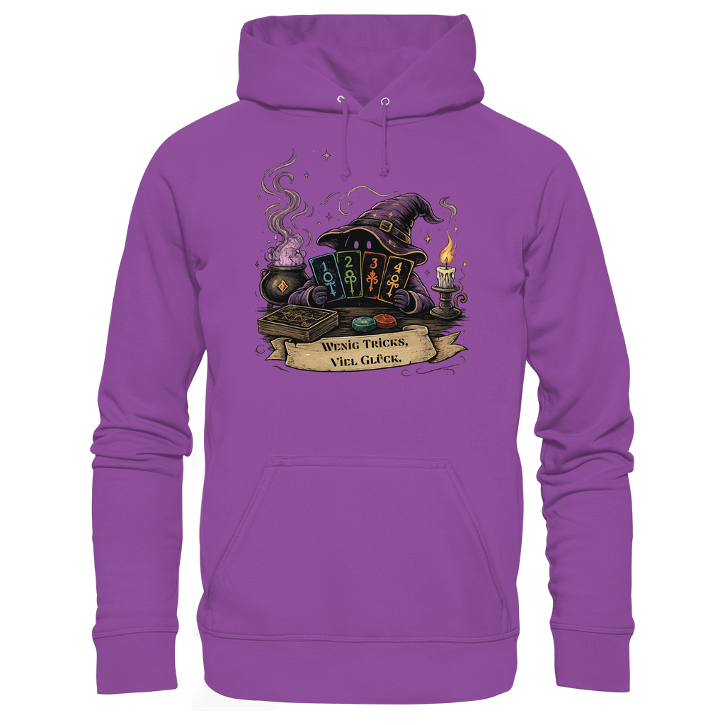 Wenig Tricks, viel Glück - Basic Unisex Hoodie