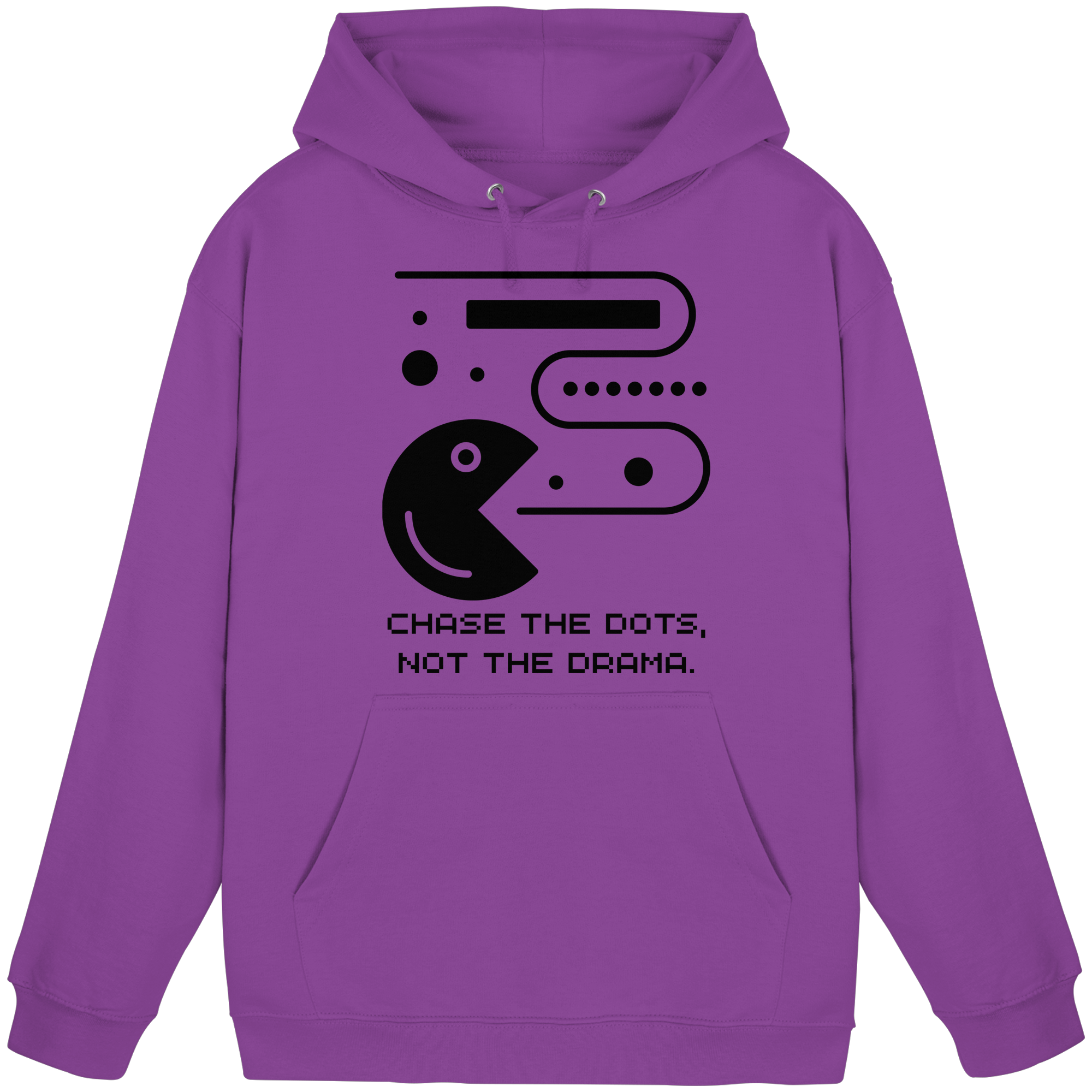 Chase the Dots, Not the Drama - Basic Unisex Hoodie