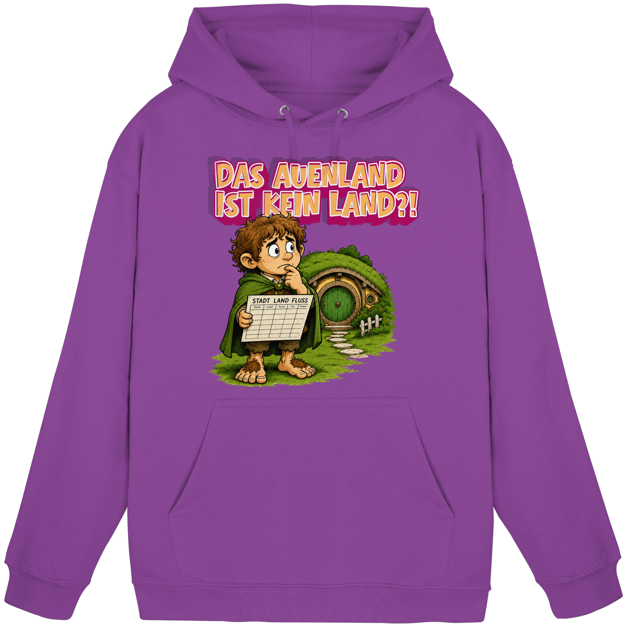 Das Auenland ist kein Land?! - Basic Unisex Hoodie