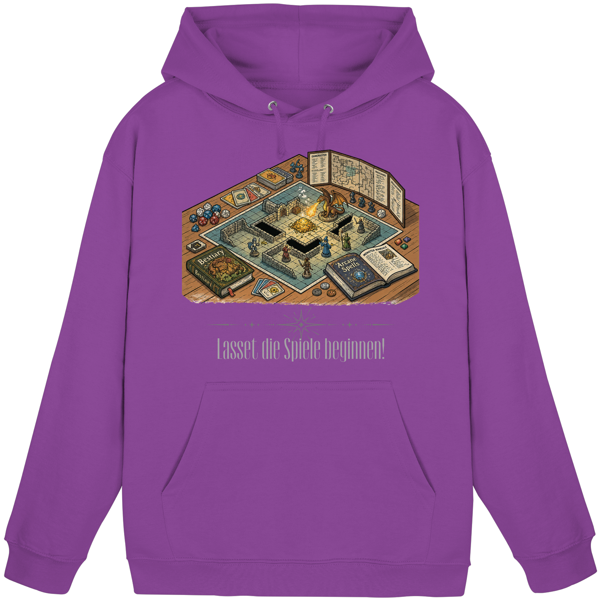 Lasset die Spiele beginnen!  - Basic Unisex Hoodie