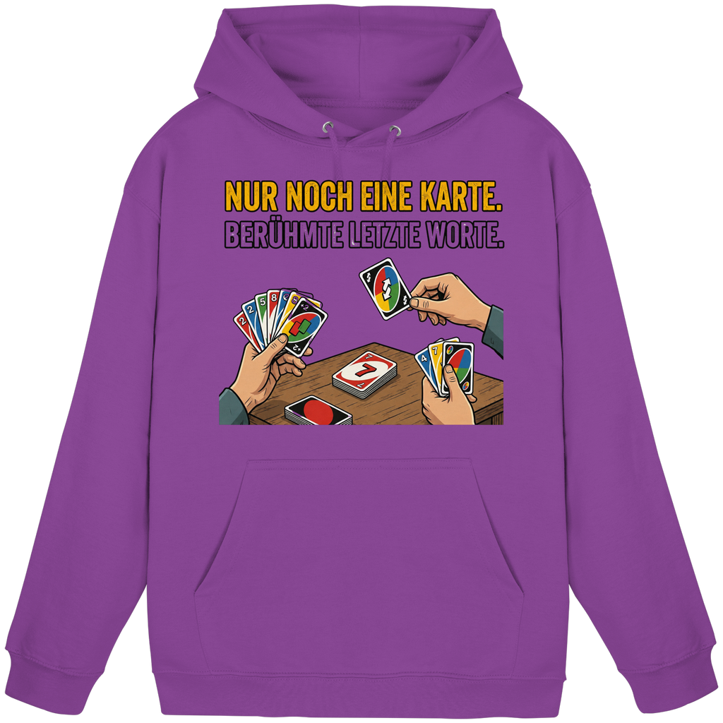 Nur noch eine Karte! - Basic Unisex Hoodie