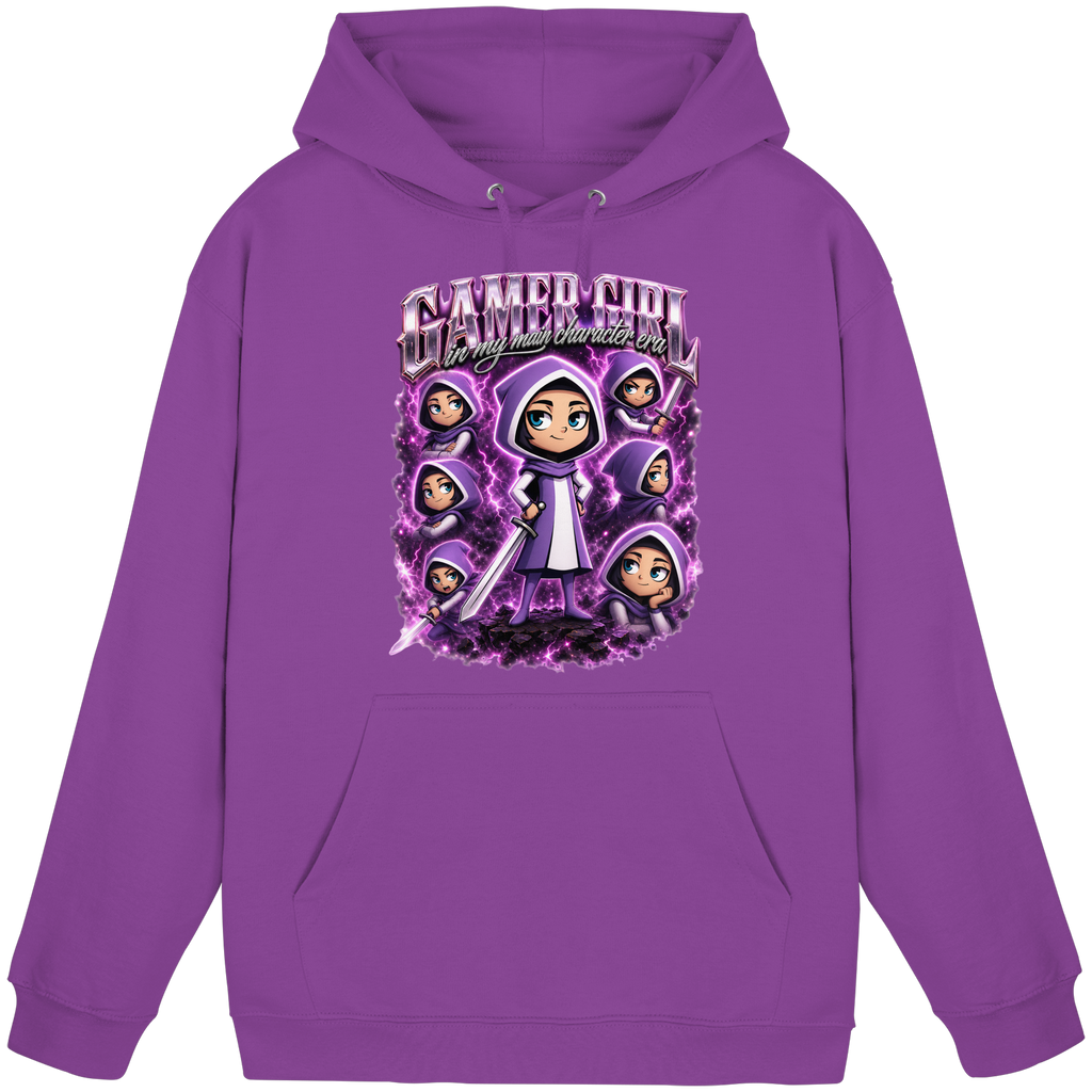 Gamer Girl in My Main Character Era - Basic Unisex Hoodie