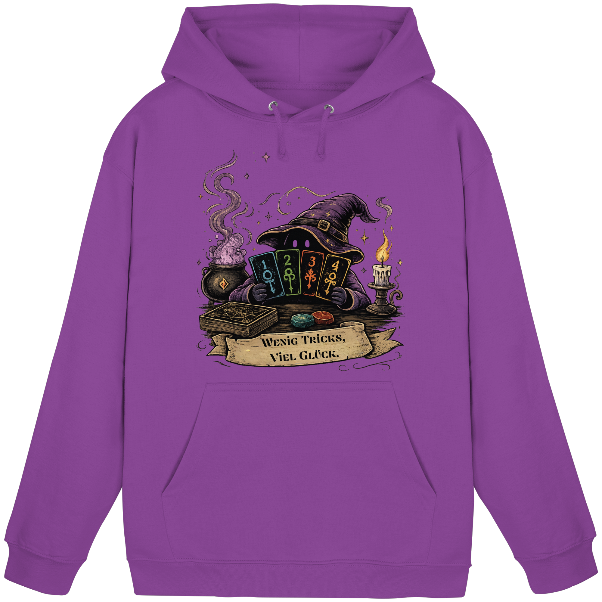 Wenig Tricks, viel Glück - Basic Unisex Hoodie