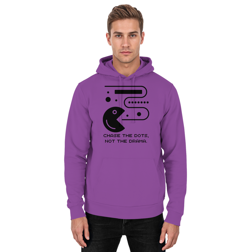 Chase the Dots, Not the Drama - Basic Unisex Hoodie