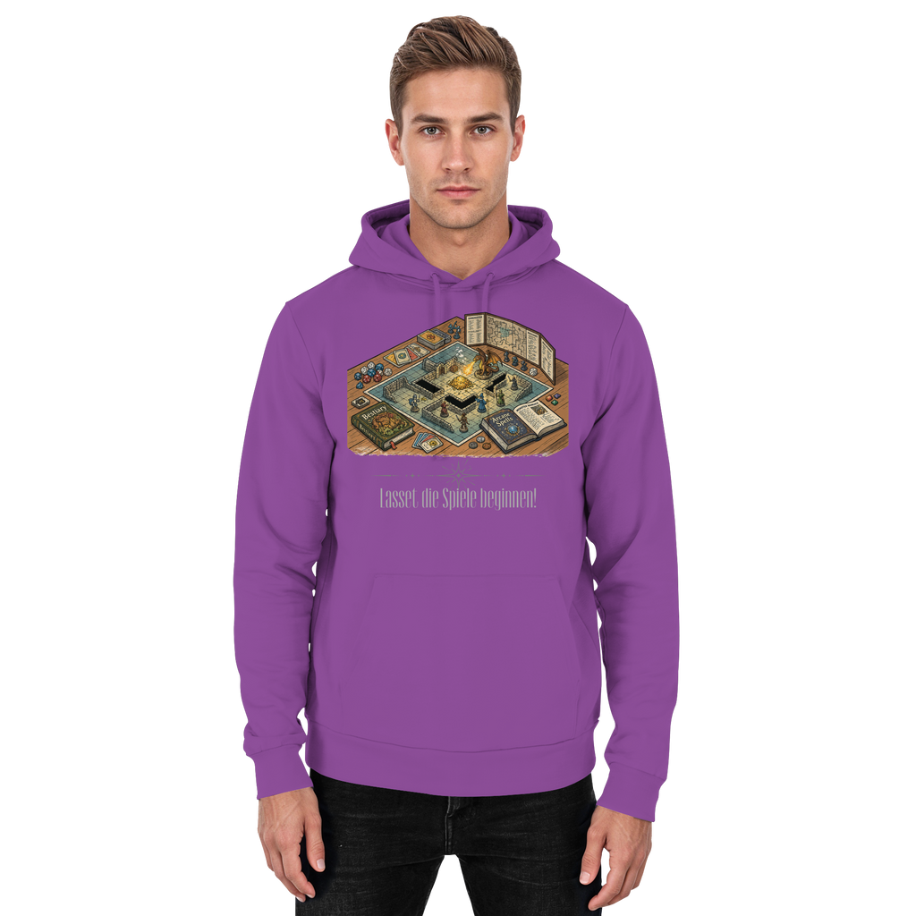 Lasset die Spiele beginnen!  - Basic Unisex Hoodie