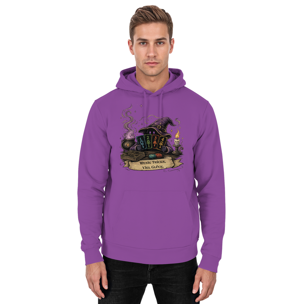 Wenig Tricks, viel Glück - Basic Unisex Hoodie