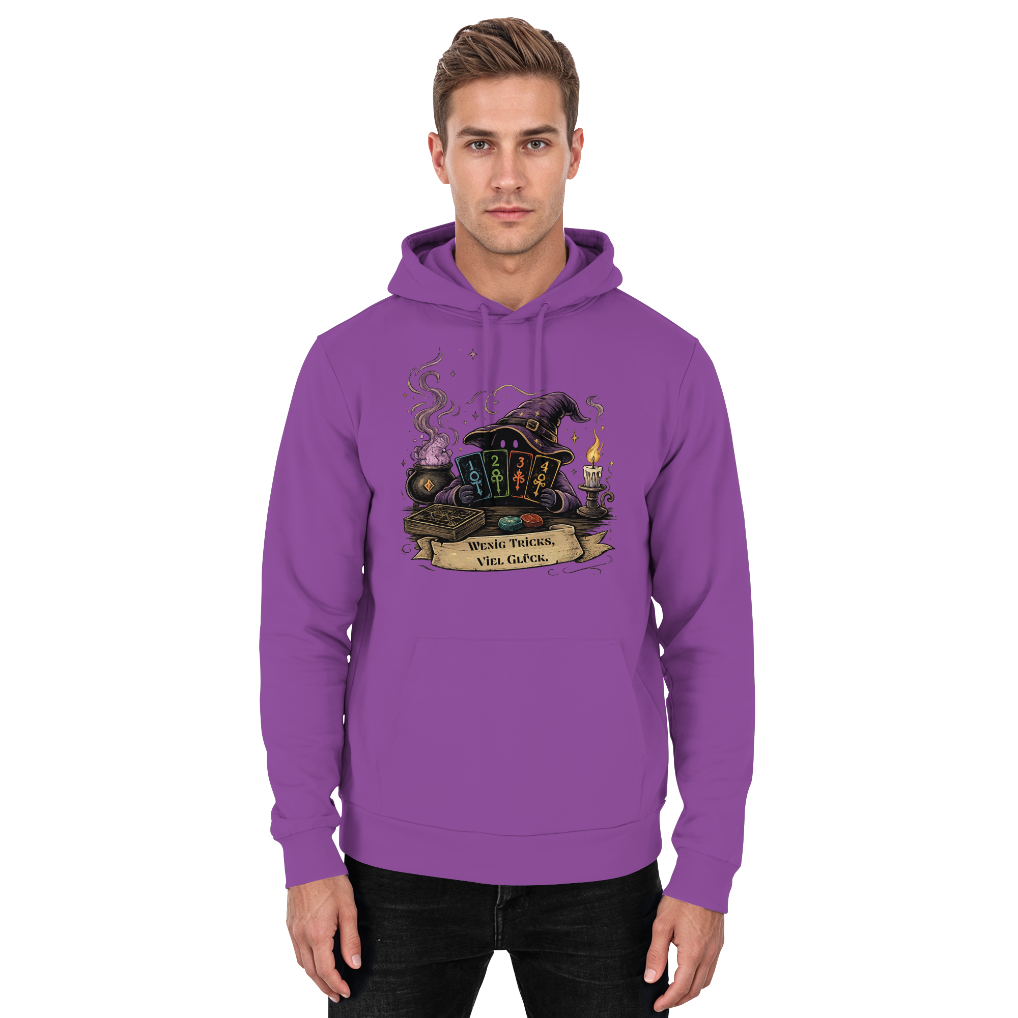 Wenig Tricks, viel Glück - Basic Unisex Hoodie