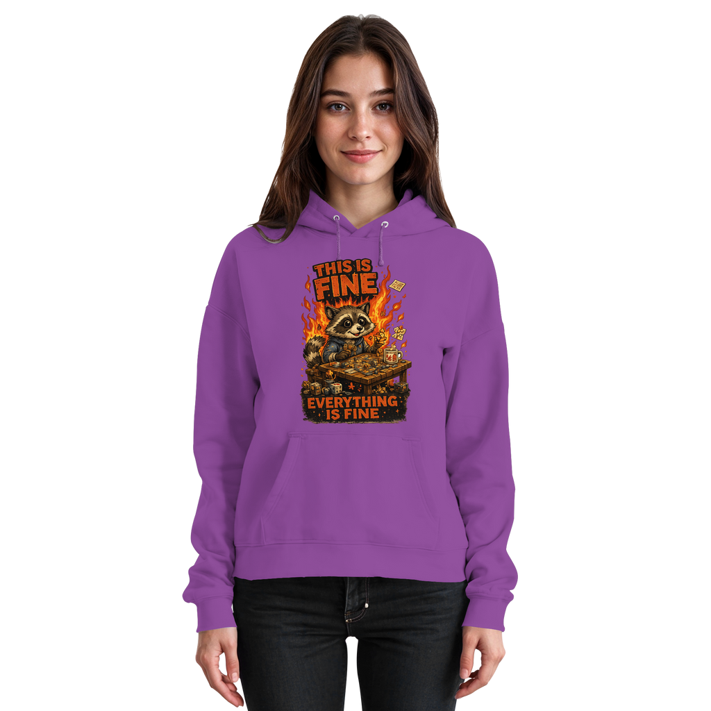 This Is Fine Club! - Basic Unisex Hoodie