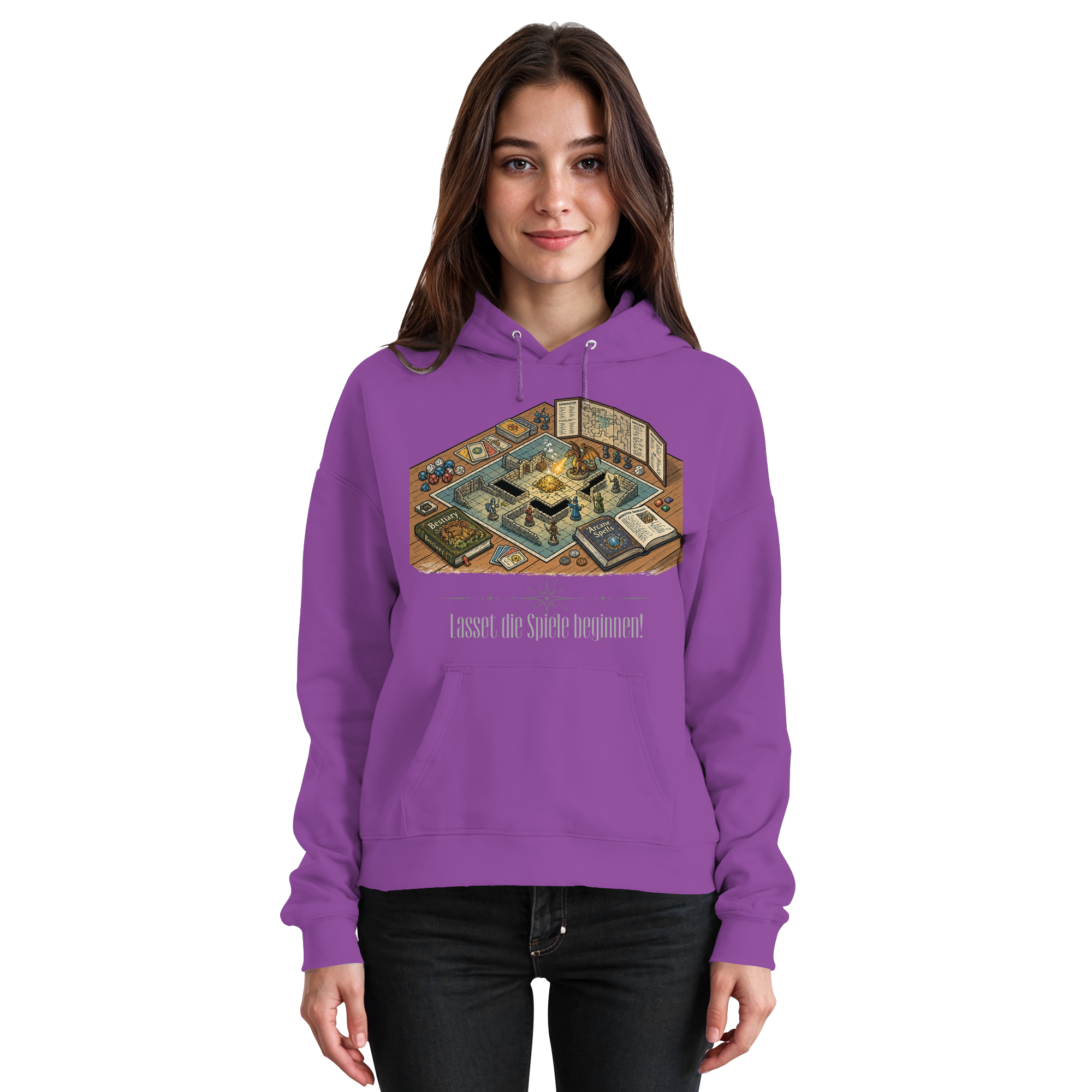 Lasset die Spiele beginnen!  - Basic Unisex Hoodie