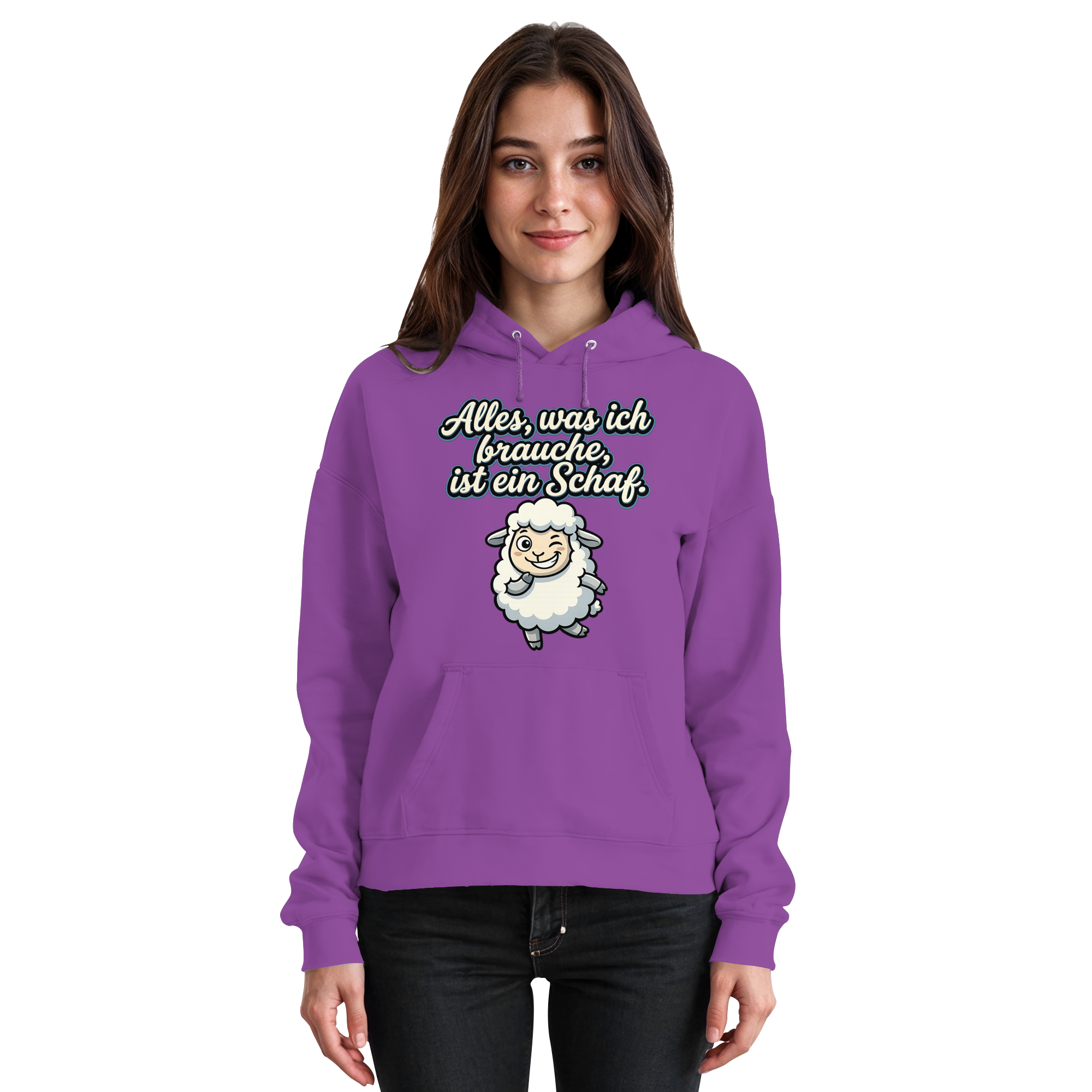 Alles, was ich brauche, ist ein Schaf!  - Basic Unisex Hoodie