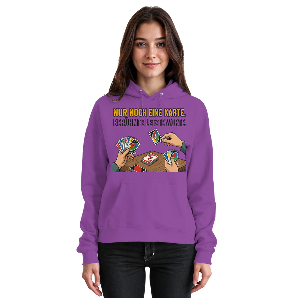 Nur noch eine Karte! - Basic Unisex Hoodie