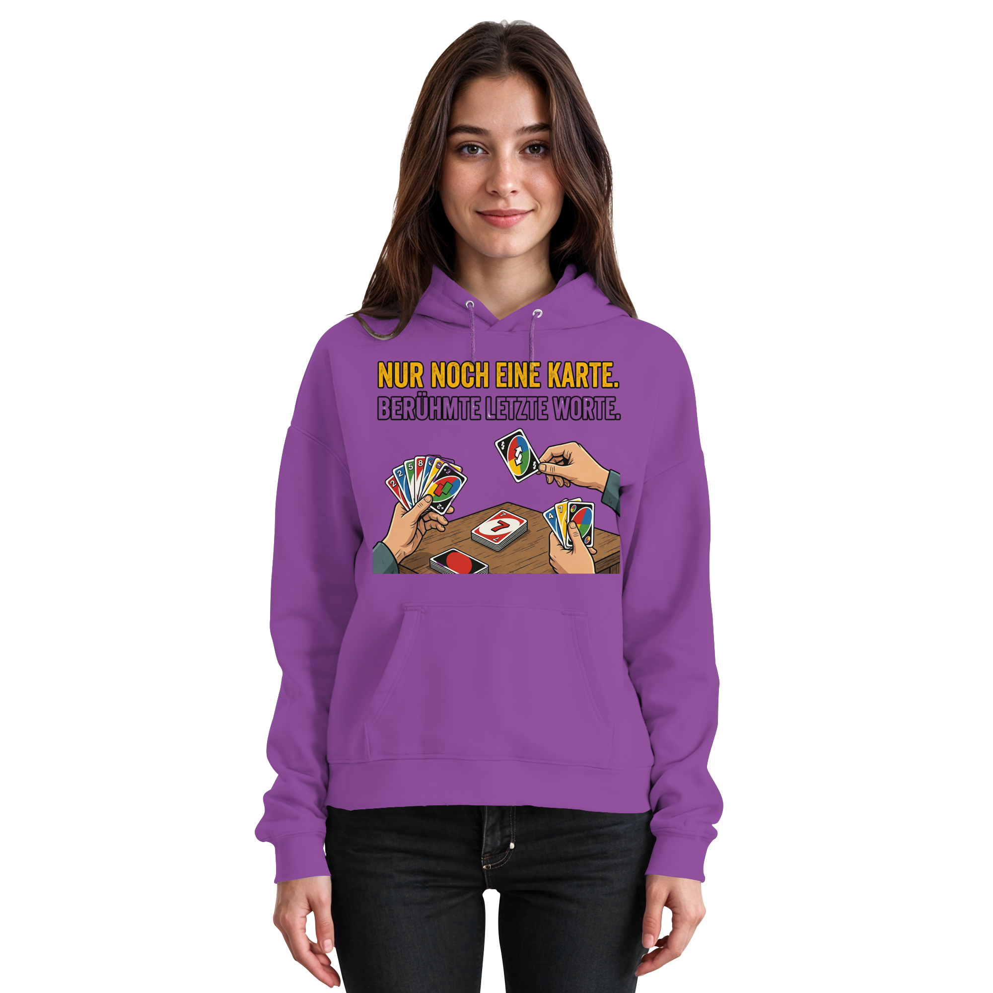 Nur noch eine Karte! - Basic Unisex Hoodie