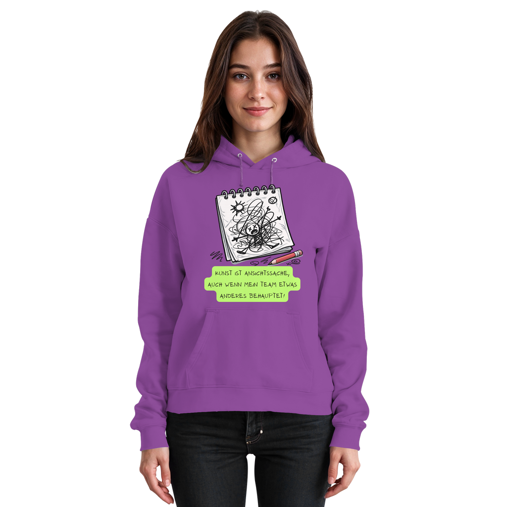 Kunst ist Ansichtssache - Basic Unisex Hoodie