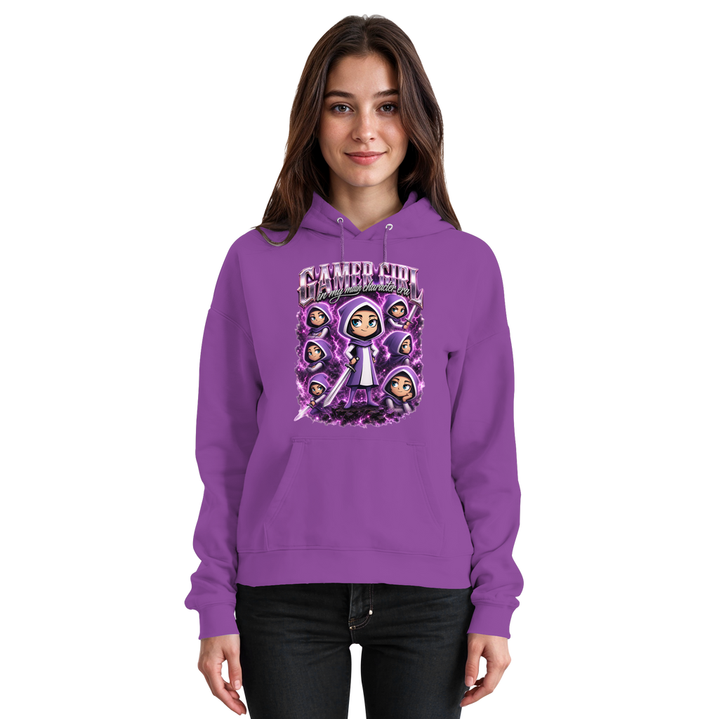 Gamer Girl in My Main Character Era - Basic Unisex Hoodie