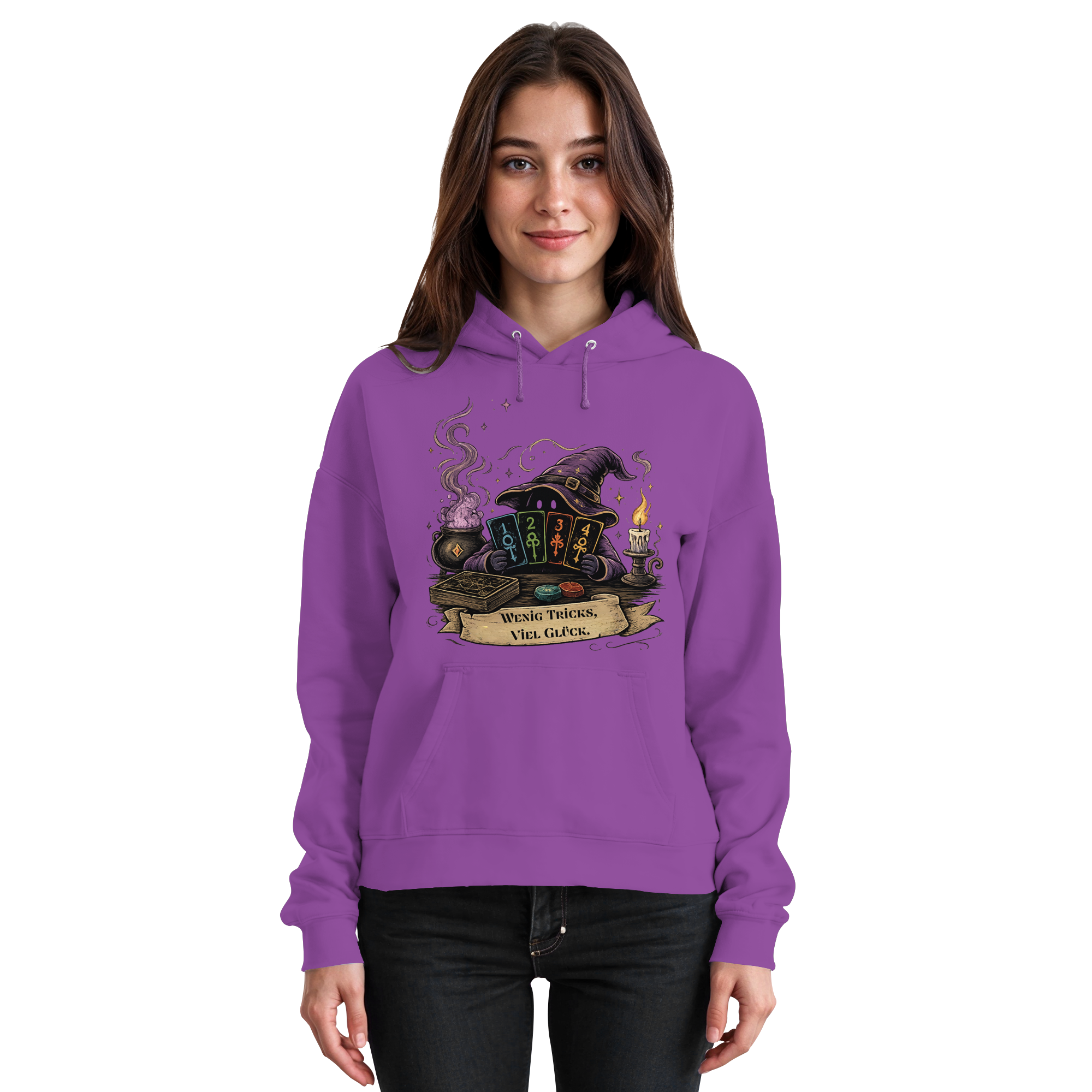 Wenig Tricks, viel Glück - Basic Unisex Hoodie